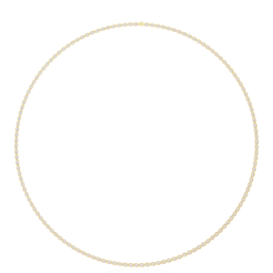 Collar de Cadena de Diamantes Cultivados en Laboratorio con Corte Ovalado de Lujo, Certificado CVD IGI, Cadena de Diamantes de Oro Sólido de 14K - Product Image 4