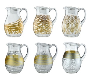 เหยือกน้ำอะคริลิคโบราณ2300มล. เป็นมิตรกับสิ่งแวดล้อมลายทแยง - Product Image 6