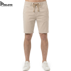 High Quality <b>Men</b> Vintage Blue Acid Wash Denim <b>Bermuda</b> <b>Shorts</b> Elastic Drawstring Waist Front Logo ODM Anti-Wrinkle Distressed - Product Image 1