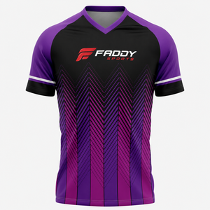 Maillot d'e-sport personnalisé par sublimation, respirant, à séchage rapide, pour joueur professionnel, uniforme d'équipe, t-shirt de sport pour homme, vêtement de sport à séchage rapide - Product Image 1