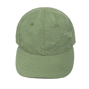 Casquette de baseball unisexe vert olive à 6 panneaux, style Dad Hat, avec œillets, respirante, imperméable, réglable, sportive, légère, pour usage quotidien - Product Image 1