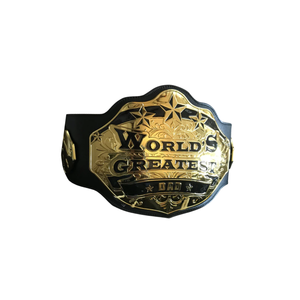 Ceinture de champion du monde pour le meilleur papa, qualité supérieure, cuir noir avec détails dorés, cadeau idéal pour la fête des pères - Product Image 6