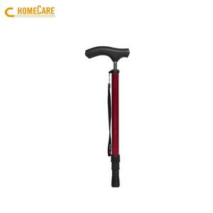 Bastón de Caminar Ajustable de 5 Secciones con Mango en T y Punta de Goma, Capacidad de 250 Libras, Superventas - Product Image 3