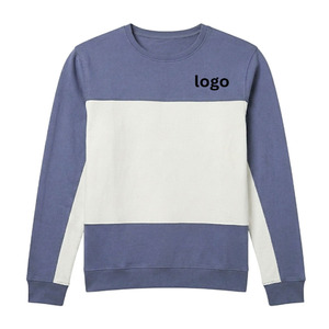 Men's Sweatshirts Winter with Custom Logo 100% Cotton Nonwoven Fleece Quick Dry Breathable Latest <b>Design</b> Plain Dyed custom logo - Product Image 5