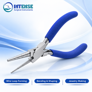 Professional Stainless Steel <b>Round</b> <b>Nose</b> Loop Forming <b>Pliers</b> Jewelry Making Wire Bending Precision Stepped Mandrel <b>Pliers</b> with Er - Product Image 2