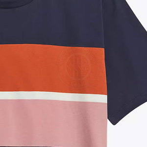 เสื้อยืดคอกลมสำหรับผู้ชายทำจากผ้าฝ้ายออกแบบได้ตามต้องการ - Product Image 4
