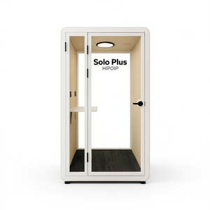 ตู้โทรศัพท์อะคูสติกแบบโมเดิร์น Solo Plus HIPOD สำหรับโทรศัพท์และการประชุม พร้อมแผงอะคูสติกสำหรับสำนักงาน - Product Image 2