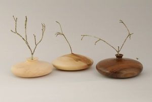 Wholesale Price Large Wooden Decorative Vase Handmade Rustic <b>Tall</b> Flower Holder <b>Table</b> Home Decor - Product Image 2