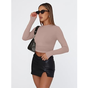 Sudadera Casual de Manga Larga para Mujer, Estilo Urbano, Cuello Redondo, Sudadera con Capucha para Invierno - Product Image 2