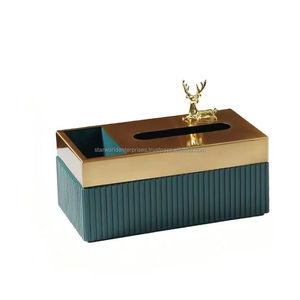 Decoración única de madera MDF resina baño de madera decoración hexagonal accesorios de baño conjunto de dispensador de jabón líquido - Product Image 6