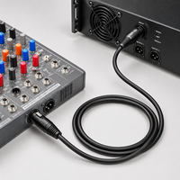 Câble de signal audio XLR professionnel mâle-femelle 3, 4, 5 broches pour microphone, DMX512, faisceau de câblage pour éclairage de scène et table de mixage DJ