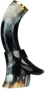 Nuevo Cuerno Vikingo para Beber con Diseño Tallado, el Más Vendido, con Logotipo, Auténtico, Apto para Alimentos, Sin Fugas, Cuerno Vikingo Nórdico para Cerveza - Product Image 6