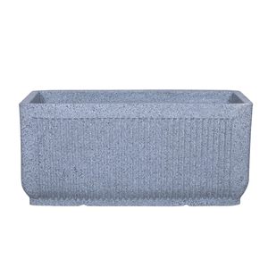 Macetas Redondas Altas para Uso en Interiores y Exteriores, Metal Galvanizado, Perfectas para Plantas Suculentas Pequeñas y Grandes, Flores Modernas - Product Image 3