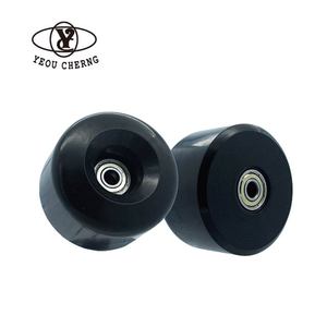 Inline Hockey Skate Wheel 70mm 83A PU <b>Large</b> Wheels Low Resistance Fast Rolling for <b>Roller</b> Hockey Skates Outdoor Long Distance - Product Image 5