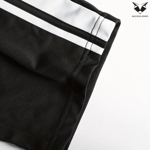 Traje informal de dos piezas para deportes de verano, camiseta informal de manga corta con estampado de carreras y pantalones con cordón, conjunto de pantalones - Product Image 3