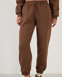 Logo personnalisé gris survêtement femmes ensembles femmes sport costume gris pantalons de survêtement et vierge fermeture éclair à capuche ensemble fabricant de gros - Product Image 6