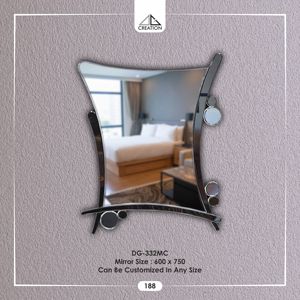 Espejo Contemporáneo con un Toque Artístico Moderno, Ideal para un Dormitorio o Sala de Estar con Estilo, Decoración Artística Ligera - Product Image 5