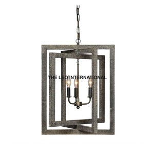 โคมไฟเพดานแก้วเหล็กและโคมไฟระย้าลายเงา โคมไฟตกแต่งแฟนซีสำหรับโรงแรม ของตกแต่งบ้านอื่นๆ โคมไฟแขวนสำหรับห้องโถง - Product Image 2