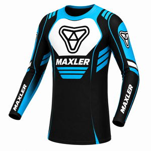 High Quality Waterproof Windproof Quick-drying Flame-Retardant Custom Motocross Jersey & Trouser for Men Off-Road Use - Product Image 2