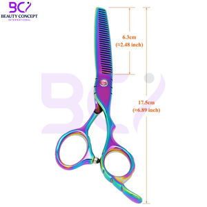 Ciseaux de barbier ultra-légers 2026 de qualité supérieure, confortables, entièrement personnalisables, nouvelle tendance, pour usage en salon - Product Image 4