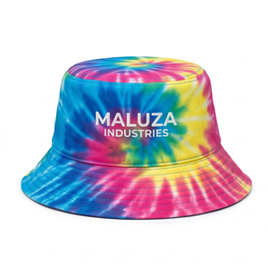 MALUZA INDUSTRIES Bulk Plain Blank Polyester Anti-Bacterial Unisex Bucket Hat Custom Printed Promotional Sun Cap Packable - Product Image 5