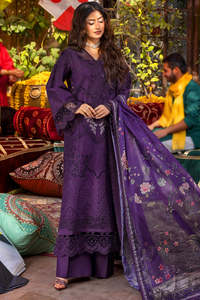 Élégant Salwar Kameez rose en rayonne avec broderie, longueur ras du sol, robe de mariage indienne traditionnelle, coupe classique pour femme - Product Image 6