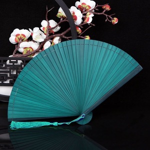 Ventaglio Pieghevole <span class=keywords><strong>in</strong></span> Tessuto di Seta Stile Giapponese - Regalo per la Festa della Mamma e San Valentino, Consegna Rapida - Product Image 1