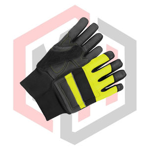 Guantes de Trabajo de Cuero Resistentes a Cortes y al Calor, Equipo de Seguridad, Guantes Transpirables Resistentes a Desgarros - Product Image 4