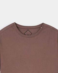 New Arrival Custom Sustainable and Durable Low Price Cotton Tshirt for <b>Men</b> <b>Brown</b> Short Sleeve <b>T</b>-<b>Shirt</b> Manufacturer For Pakistan - Product Image 4