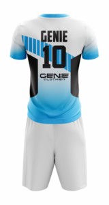 Venta al por Mayor de Fábrica, Camisetas de Fútbol Personalizadas de Verano con Diseño de Logotipo Frontal, Uniformes de Fútbol de Secado Rápido, Diseño Gratuito, Alta Calidad - Product Image 4