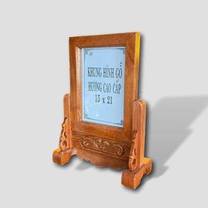 Handcrafted Rosewood Ancestral Photo Frame Wooden Tabletop Frame for Home Altar Decor - Product Image 4
