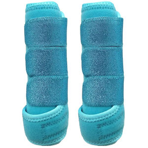 Protège-tendons durables et personnalisés en coton de couleur unie pour l'équitation et la sécurité équestre - Product Image 3