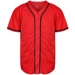 Nueva Camiseta de Béisbol para Hombre Cosida, Logotipo/Colores Personalizados, Transpirable, Calidad Premium, Precio al por Mayor - Product Image 1