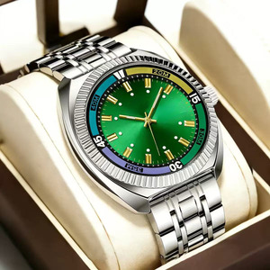 Exquisitely Designed Luxurious Colored Dial Automatic <b>Mechanical</b> Men's <b>Watch</b> for Business, Travel and Banquets - Product Image 3
