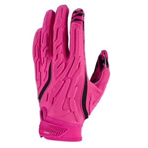 Guantes de Receptor de Fútbol Americano OEM de Alta Calidad, Antideslizantes, Transpirables, con Cierre de Gancho y Bucle, Dedos Completos, Unisex, Resistentes a Químicos - Product Image 2