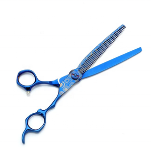 Kit de ciseaux de coiffure à usage domestique ciseaux de coupe amincissants ensemble de coupe de cheveux de barbier - Product Image 3