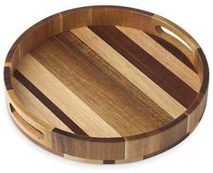 Bandeja Rectangular de Madera Oscura con Acabado Brillante para Hoteles de Lujo, Regalos de Boda o Exhibición, Bandeja de Madera para Servir Alimentos - Product Image 5