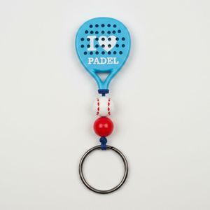 Llavero de Raqueta de Pádel Duradero, de PVC Suave, con Relieve 3D, Tamaño Personalizado, Regalo Promocional, Logotipo y Empaque Personalizados, para Todas las Temporadas - Product Image 5