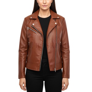 New Arrival Women's Fashion Design <b>Leather</b> Jacket For Women <b>leather</b> jackets for Women - Product Image 1