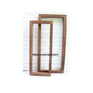 <b>Antique</b> Wooden Floral Hand Carved Model 3 Wood <b>Frames</b> Product - Product Image 4