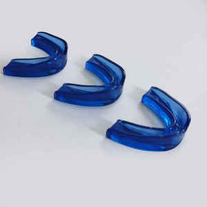 Protector Bucal de Silicona Azul, Equipo Deportivo Protector para Boxeo, Adultos, Ligero, Ajuste Universal, Color Sólido, Moldeado por Inyección - Product Image 2