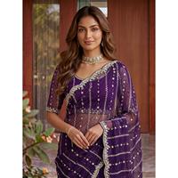 Blouse de sari de créateur avec perles, sequins et broderies pour mariages, fêtes et occasions festives – Mode ethnique indienne élégante