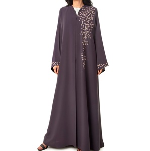 High Quality 2026 <b>Abaya</b> Manufacturer Islamic Clothing Muslim <b>Abaya</b> With Embroidery <b>Beads</b> Sequins Work Evening Abayas Dubai <b>Abaya</b> - Product Image 2