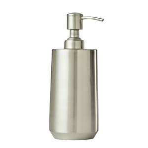 Luxury Metal Soap Dispenser Antique Bronze and <b>Brushed</b> Silver Liquid Lotion Pump <b>Bottle</b> Stainless Steel Soap Dispenser - Product Image 2