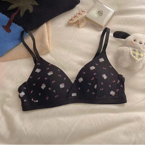 100% Organic Cotton Girls Training Bra with GOTS Certified Fabric | <b>Soft</b> Wireless Bralette | Low MOQ OEM ODM Private Label - Product Image 3
