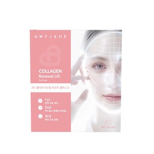 Masque visage coréen K-Beauty Eimijein Collagen Renewal Lift Gel Mask, fabriqué en Corée, soin de la peau, visage. - Product Image 1