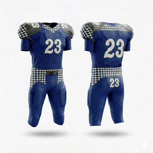 Uniforme de football américain léger et confortable avec impression par sublimation de haute qualité Uniformes de football américain - Product Image 1
