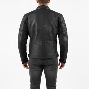Chaqueta de moto 2025 cortavientos, transpirable, ecológica, con cuello alto y logo frontal, equipo de protección para motocicleta de carreras, ¡a la venta! - Product Image 3