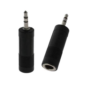 OEM อะแดปเตอร์สเตอริโอตัวเมียแจ็คตัวผู้ขนาด3.5มม. ชุบนิกเกิลสำหรับหูฟัง .. - Product Image 1