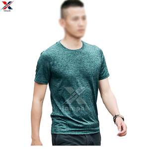 เสื้อยืดแขนสั้นคุณภาพส่งออกสำหรับฤดูร้อน ผู้ชาย ระบายอากาศได้ดี ผ้าเนื้อนุ่ม ลายสก็อต แห้งเร็ว สไตล์ลำลอง ผ้าฝ้าย/ใยไผ่ - Product Image 5